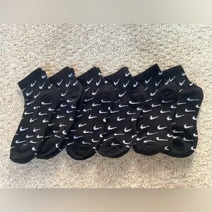 Nike Elite 6 pairs Ankle Socks M